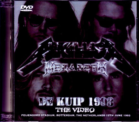 Mettalica,Megadeth Metallica Megadeth/Netherlands 1993