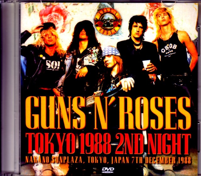 Guns N' Roses/Tokyo,Japan 1988 Upgrade