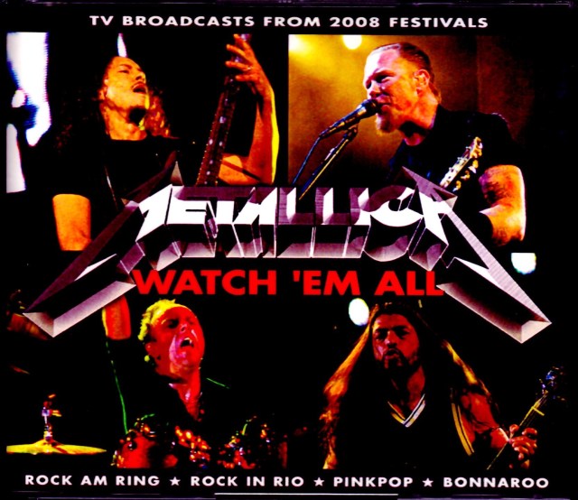 Metallica /TV Broadcasts 2008 Festivals