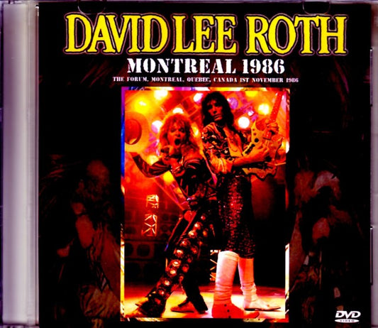 David Lee Roth/Canada 1986 & more