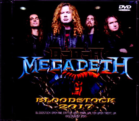 Megadeth/England,UK 2017