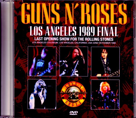 Guns N' Roses Guns N' Roses/CA,USA 10.22.1989