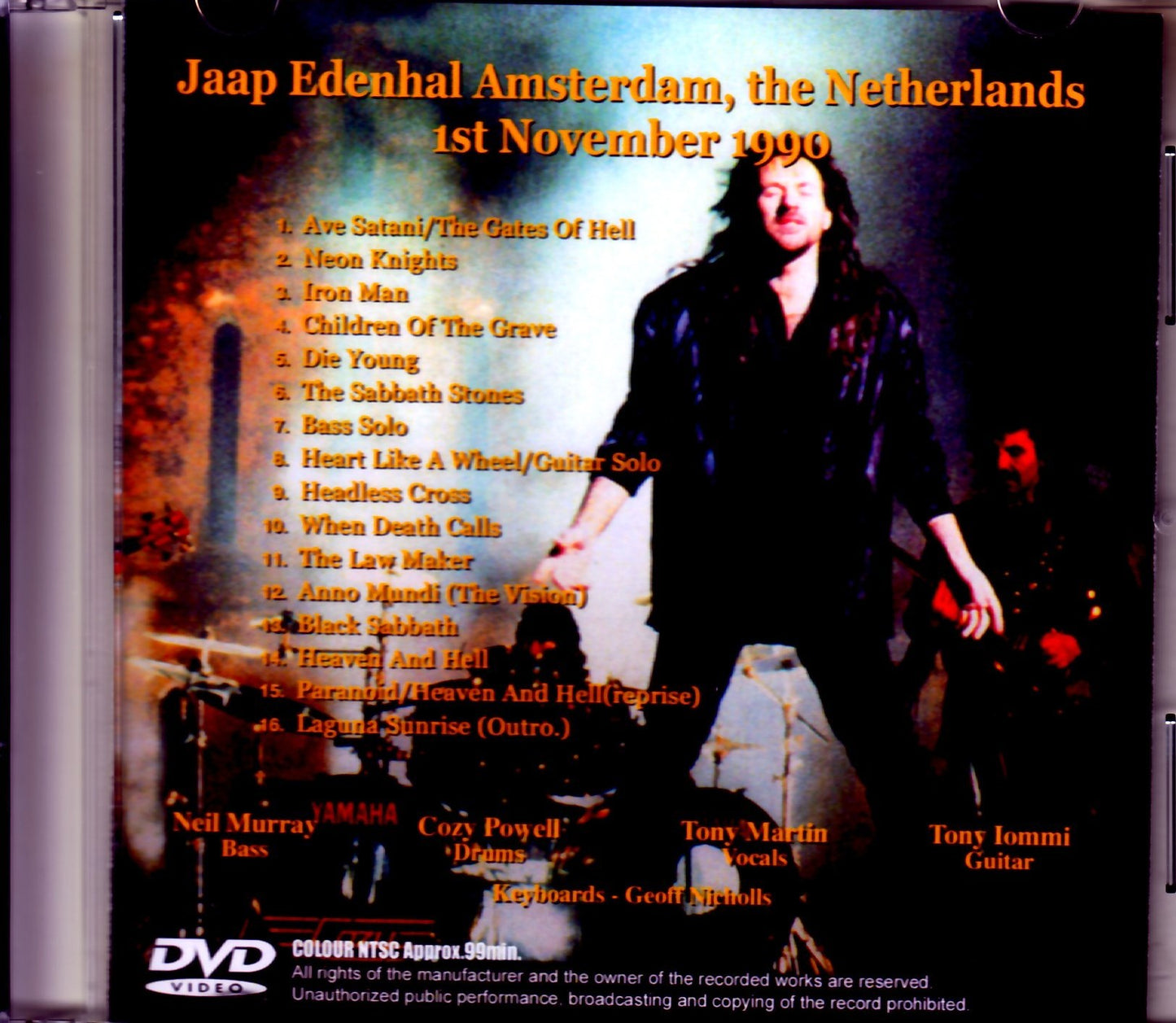 Black Sabbath/Netherlands 1990