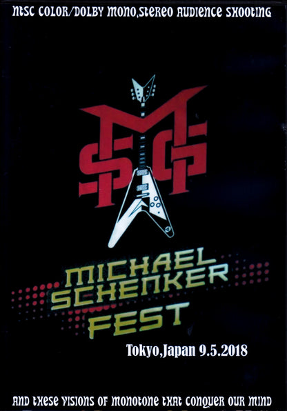 Michael Schenker Fest/Tokyo,Japan 9.5.2018