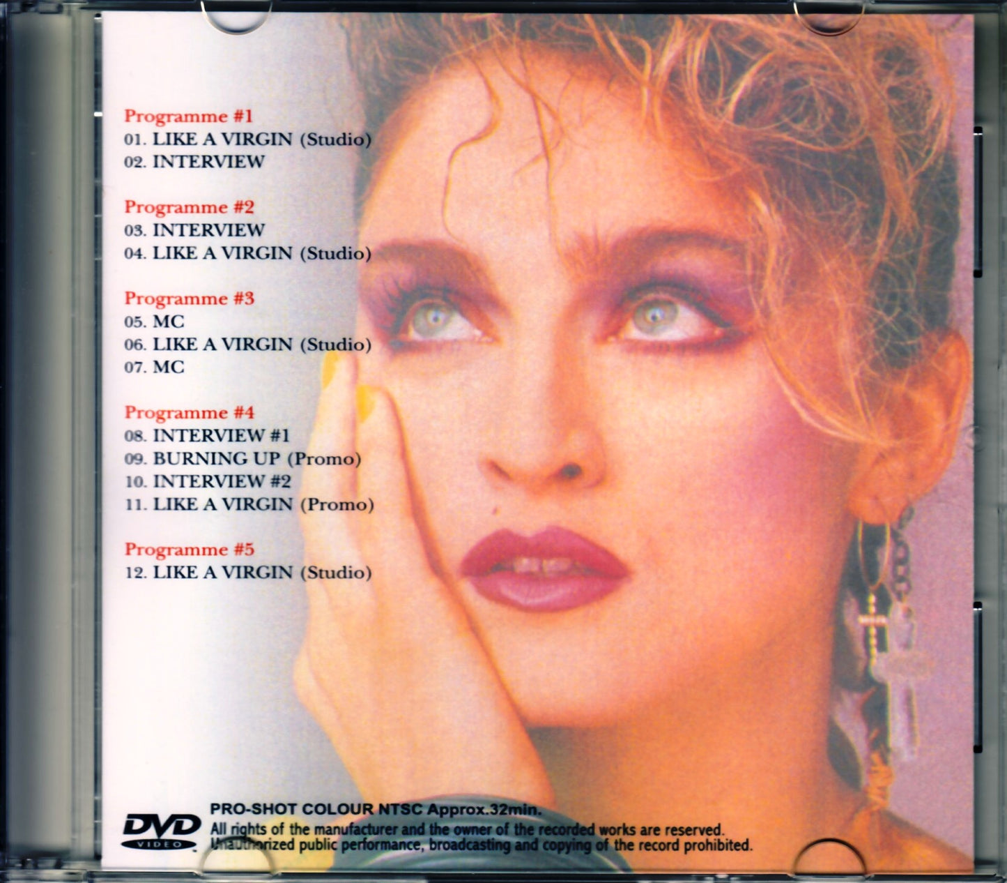 Madonna/Rare Japan TV Compilation 1985