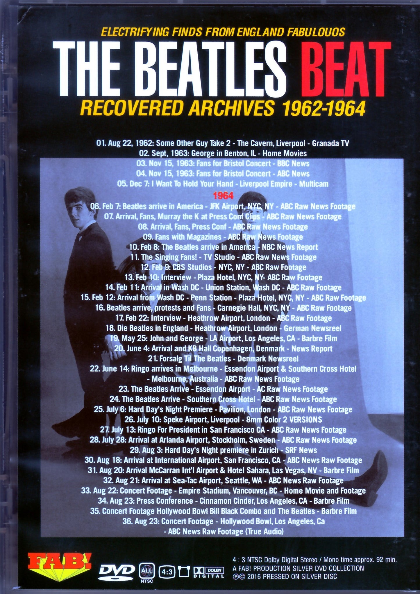 Beatles/Recovered Archives 1962-1964 Vol.1