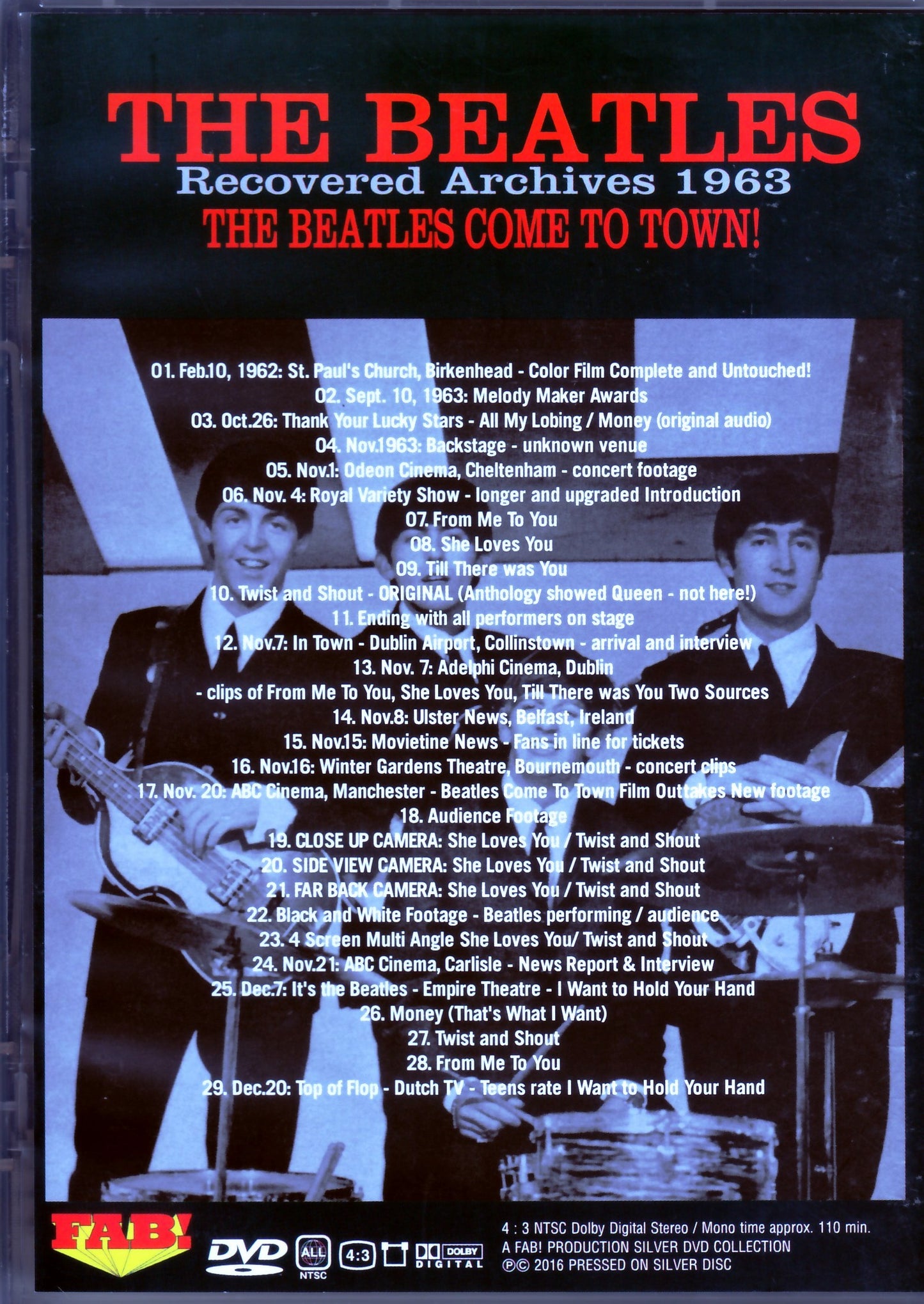 Beatles/Recovered Archives 1963