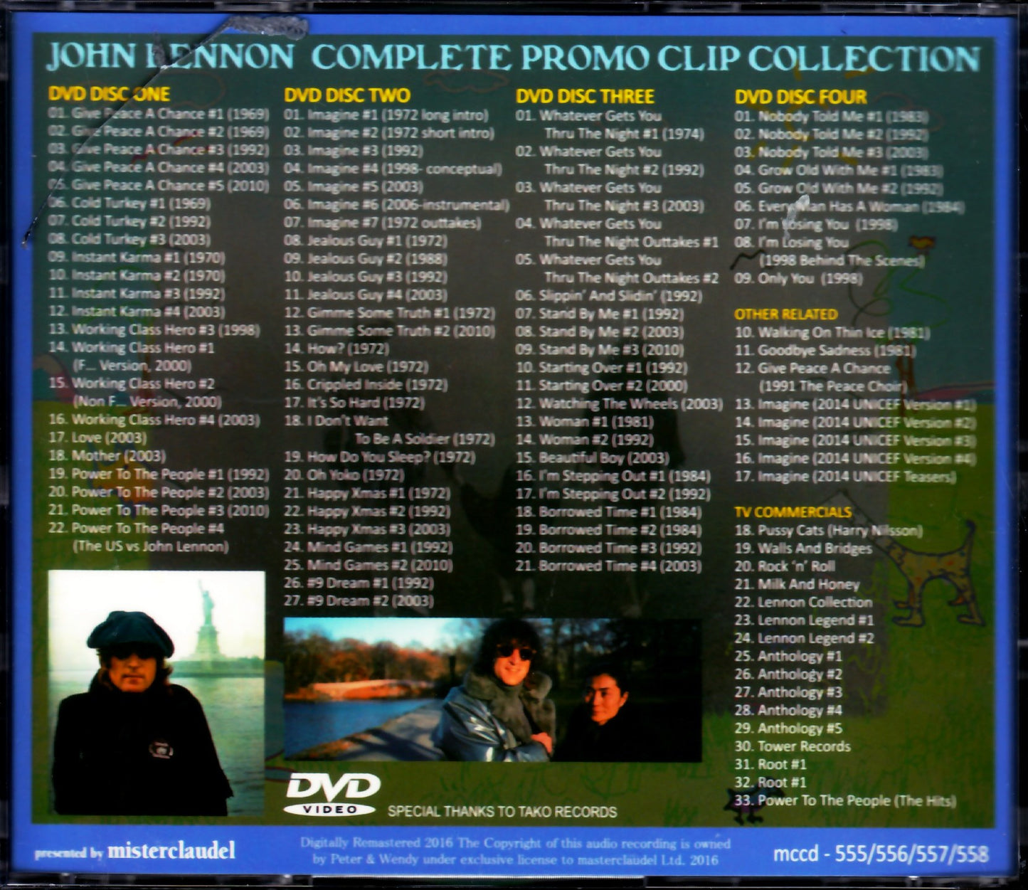 John Lennon/Promo Clip Collection