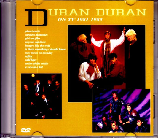 Duran Duran Duran/TV Performances from 1981-1985