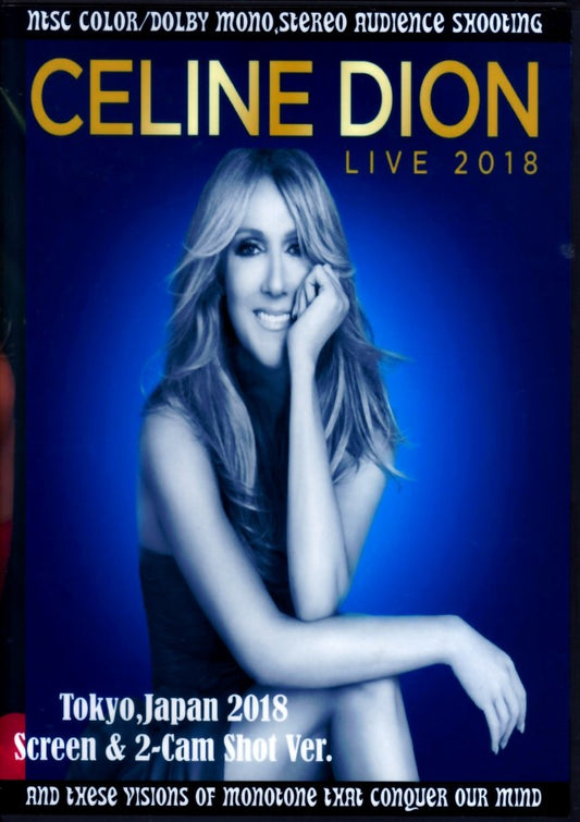 Celine Dion / Tokyo, Japan 2018 Screen & 2-Cam Shot Ver.