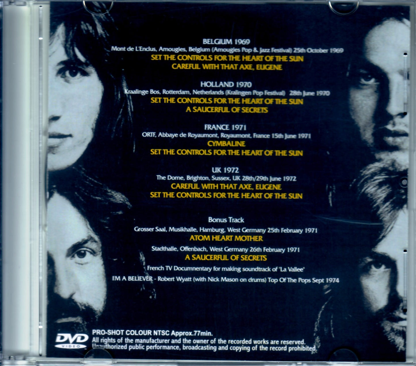 Pink Floyd/Pro-Shot Europe 1969-1972