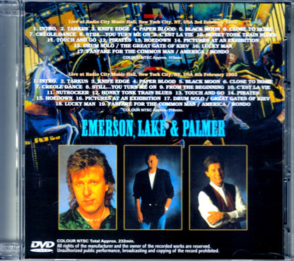 EL & P Emerson, Lake & Palmer/Ny, USA 1993