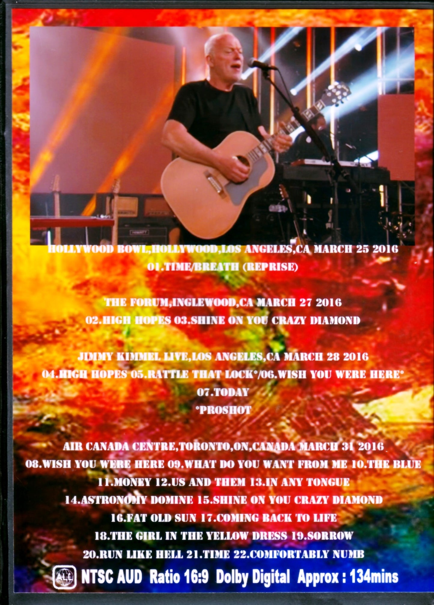 David Gilmour/Ca,USA 2016 & more