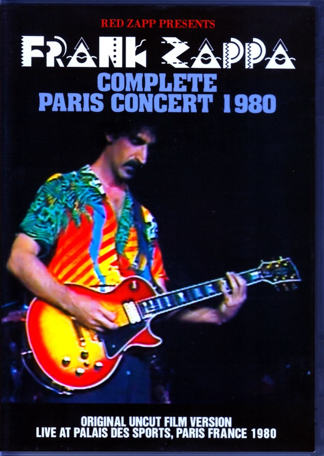 Frank Zappa Frank Zappa/France 1980 Complete