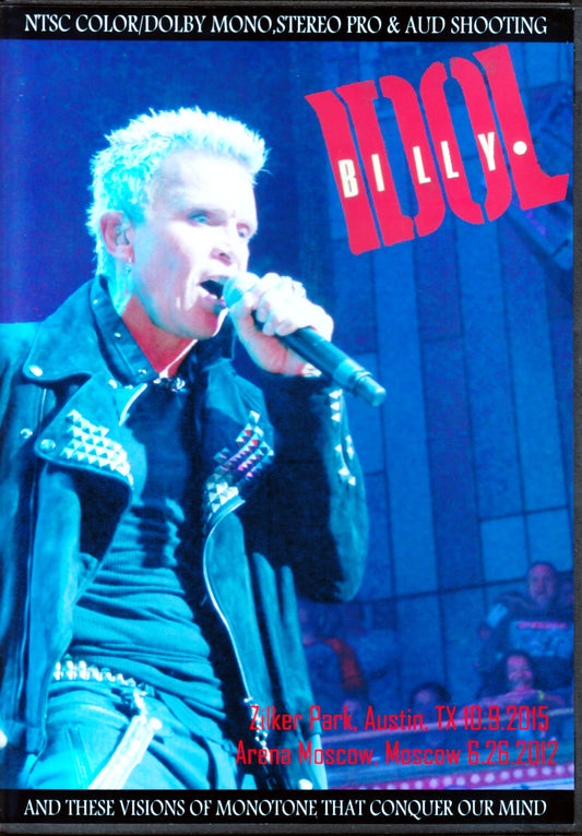 BIlly Idol/Texas,USA 2015 & more