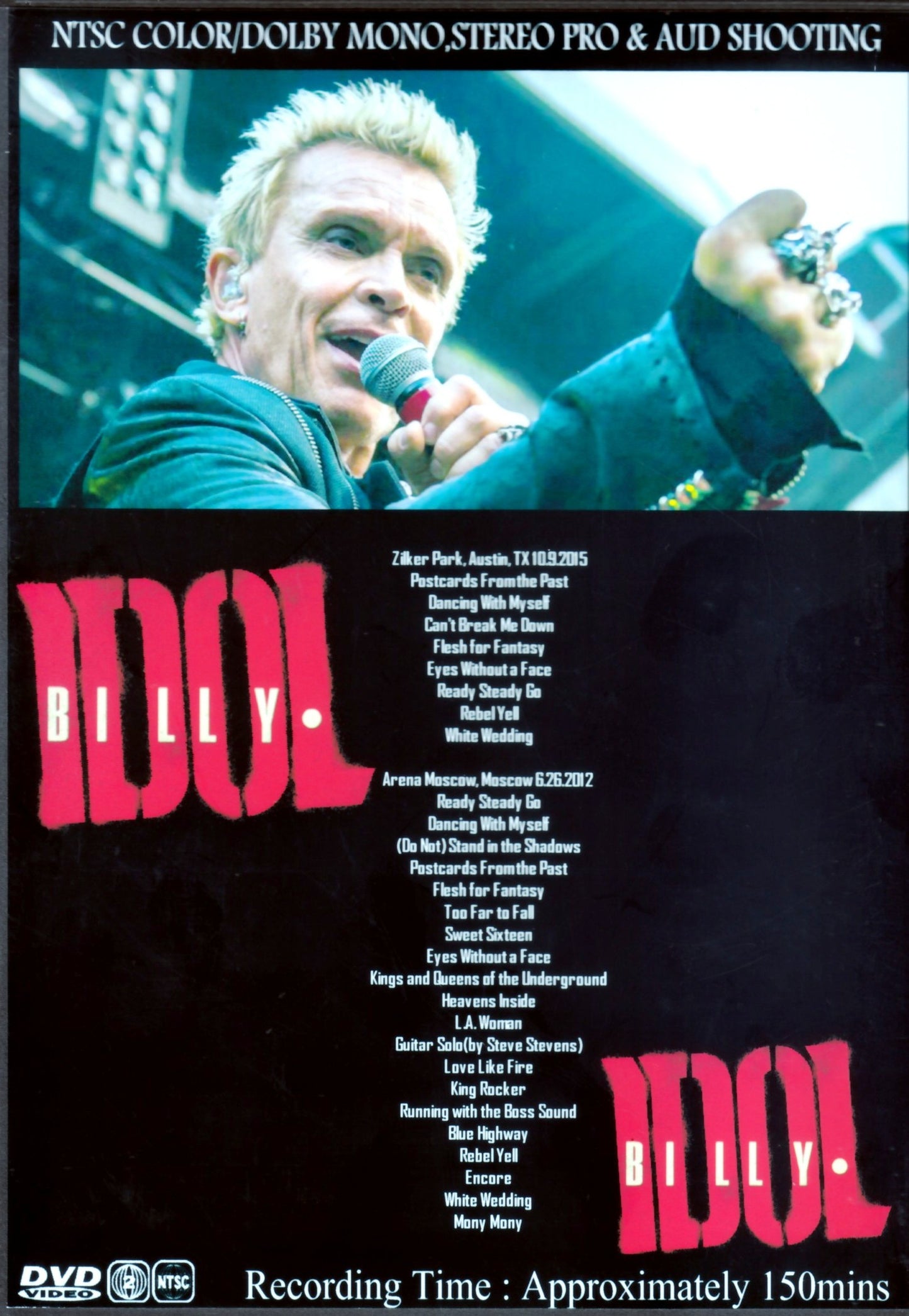 BIlly Idol/Texas,USA 2015 & more