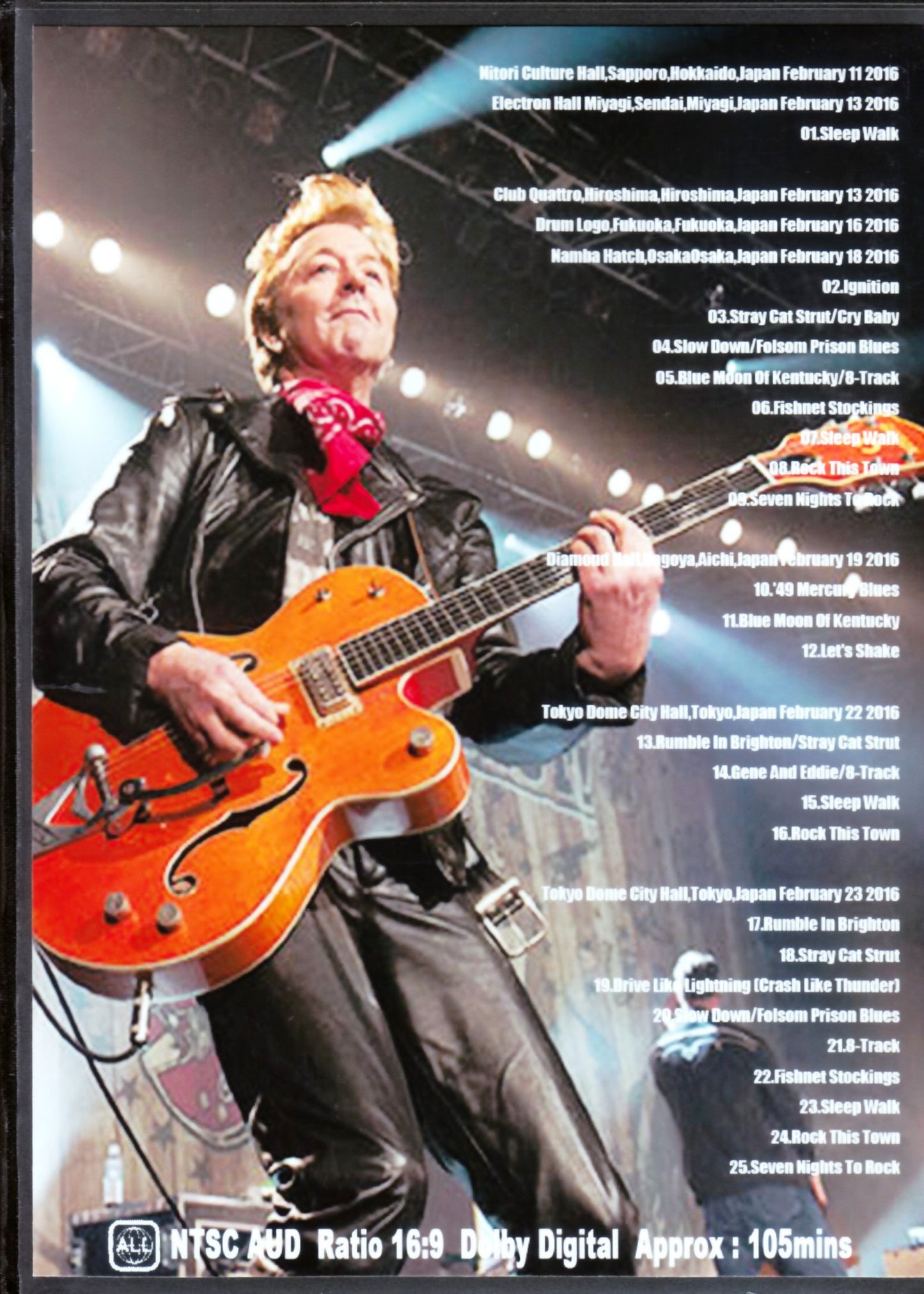 Brian Setzer/Japan Tour Collection 2016