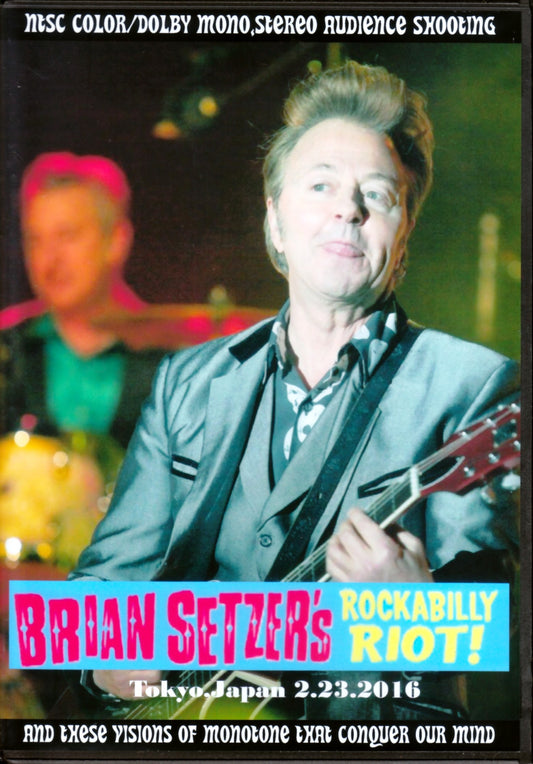 Brian Setzer/Tokyo,Japan 2.23.2016