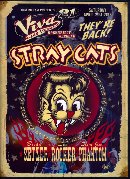 Stray Cats/NV,USA 2018