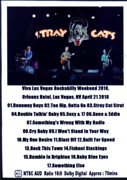 Stray Cats/NV,USA 2018