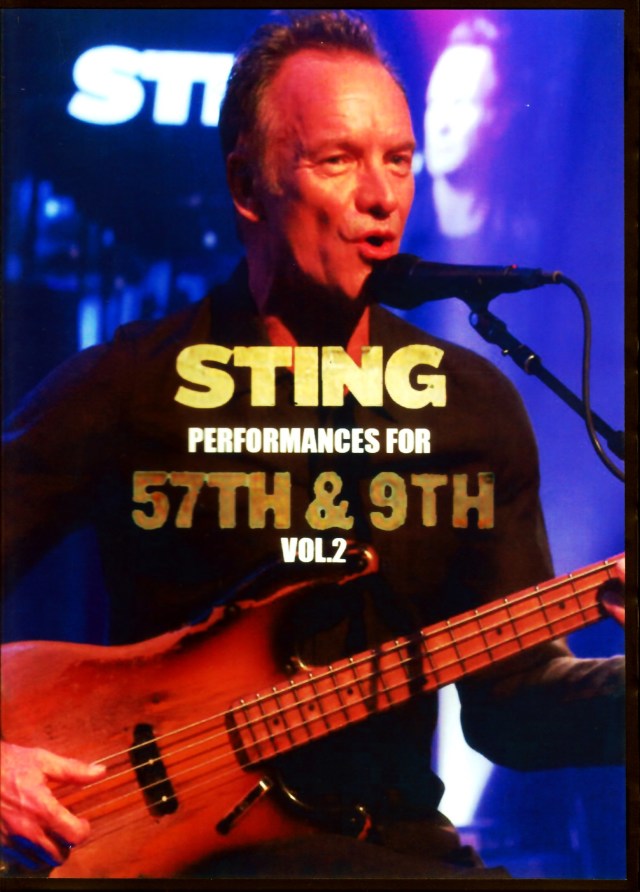 Sting/TV Performances Nov.2016