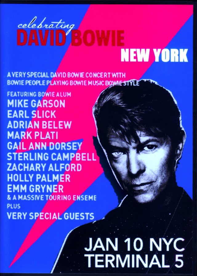 Various Artists Tribute Live Tour David Bowie/NY,USA 2017