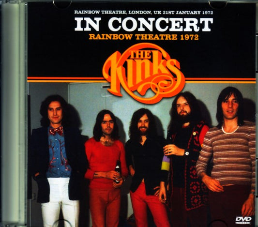 Kinks/London,UK 1972