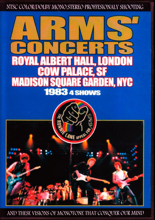 Eric Clapton,Jeff Beck,Jimmy Page Ronnie Lane/London,UK & NY,USA 1983 4Days Complete