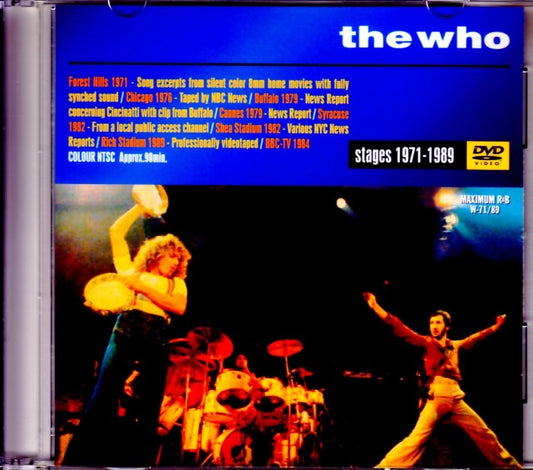 Who,The Who/Pro-Shot Live Compilation 1971-1989