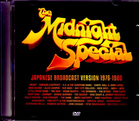 Various Artists Kiss,Heart,Hall & Oates,ABBA,Bay City Rollers/MIdnight Special Japan Broadcast 1976-1980