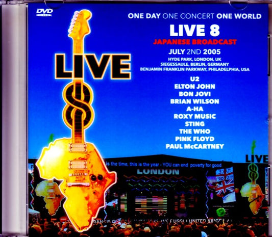 Various Artists Paul McCartney, Sting, Bon Jovi, Elton John/Live 8 Japan Broadcast