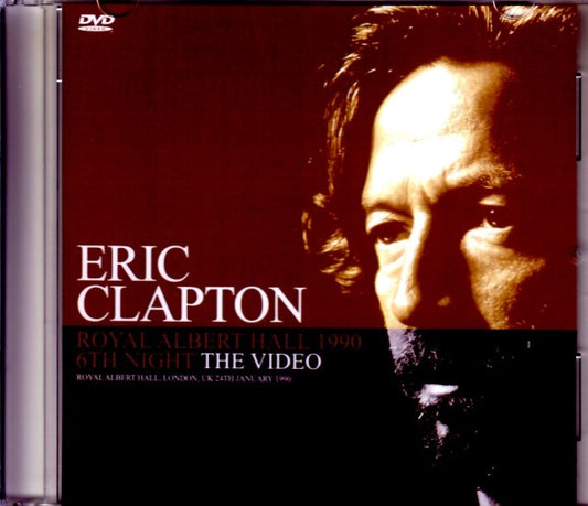 Eric Clapton/London,UK 1.24.1990