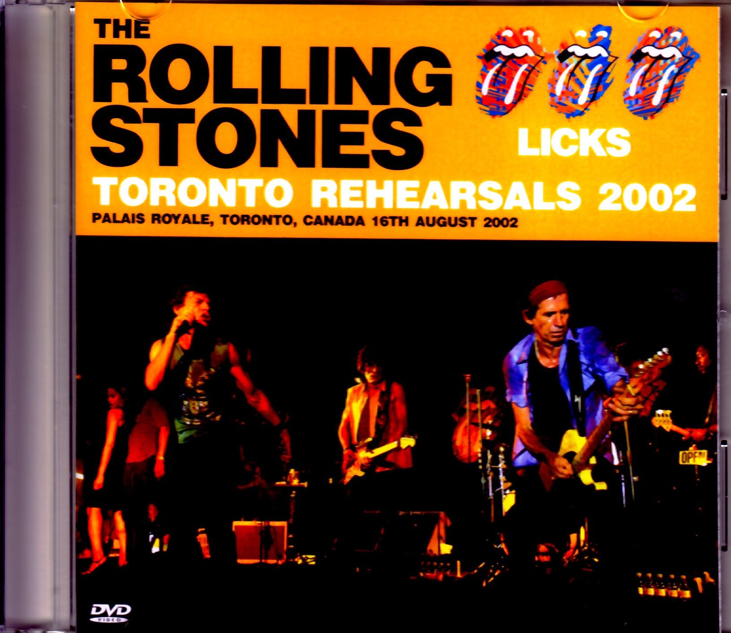 Rollins Stones/Canada 2002 Reharsals