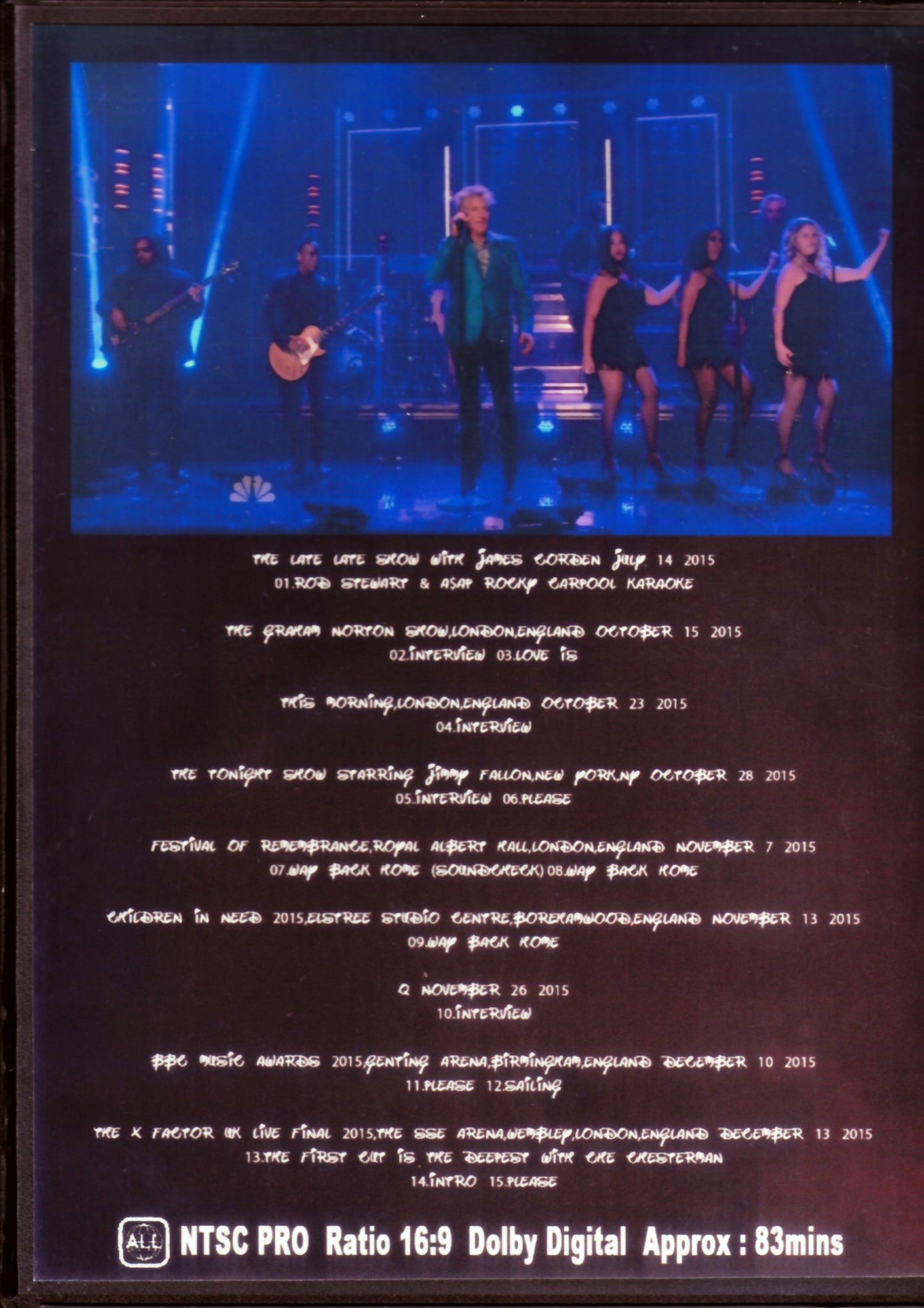 Rod Stewart/TV Program Compile 2015