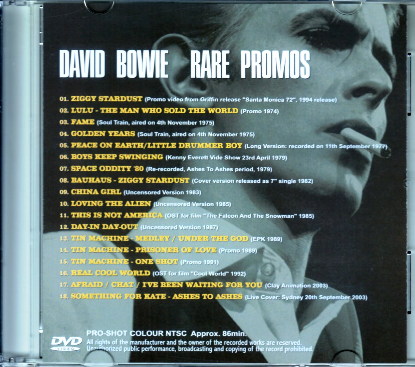 David Bowie/Rare Promo Compilations