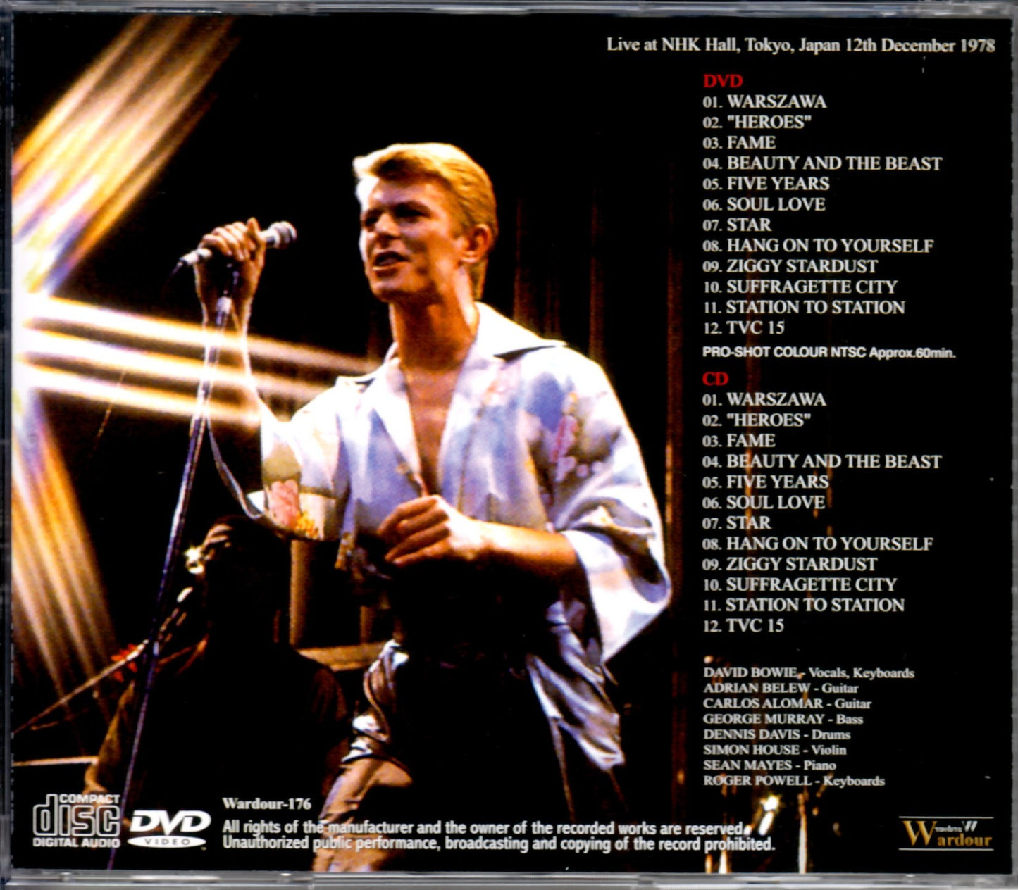 David Bowie/Tokyo,Japan 12.12.1978