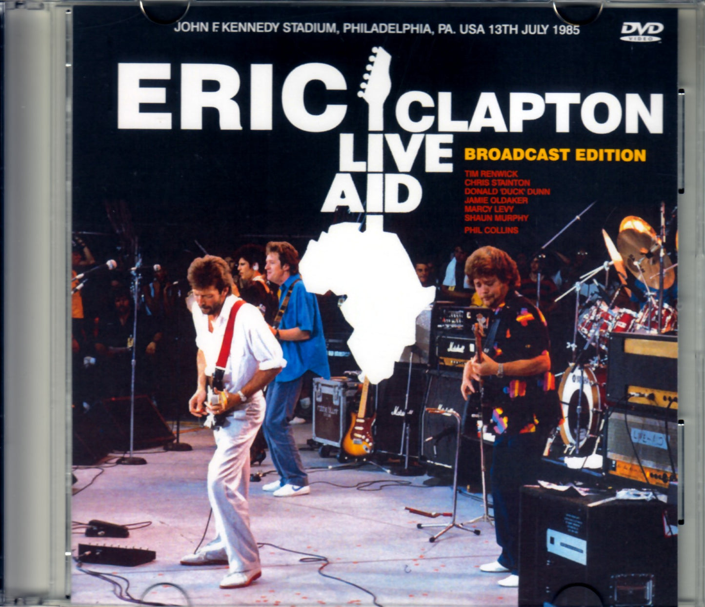 Eric Clapton/Pa,USA 1985 Broadcast Edit