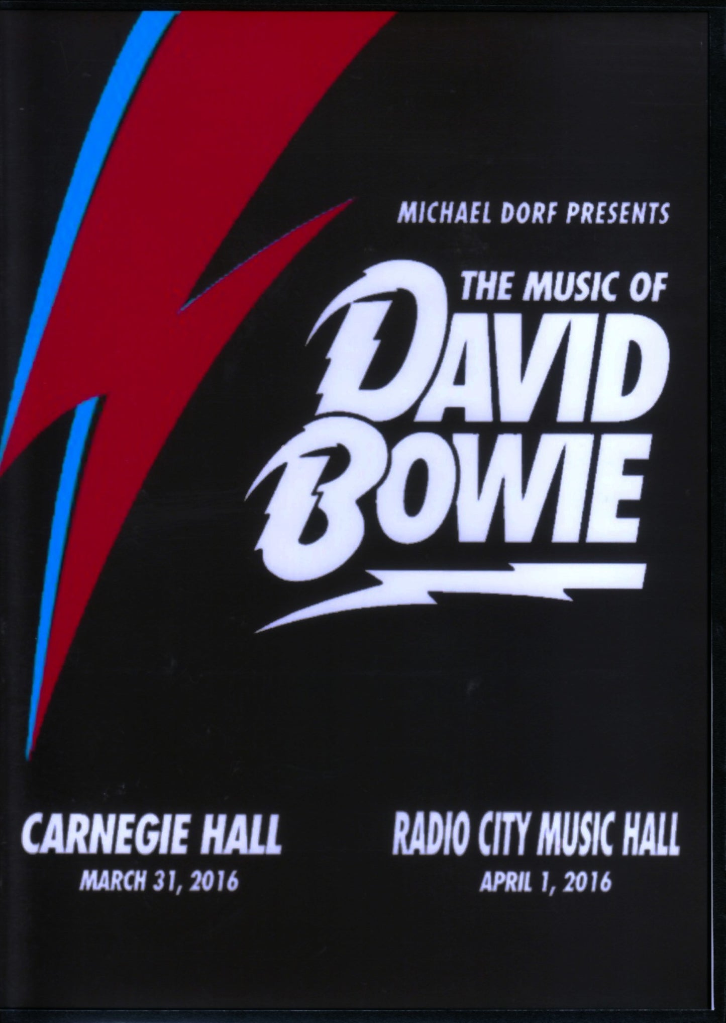 Various Artists Music of David Bowie/Ny & Ca,USA 2016