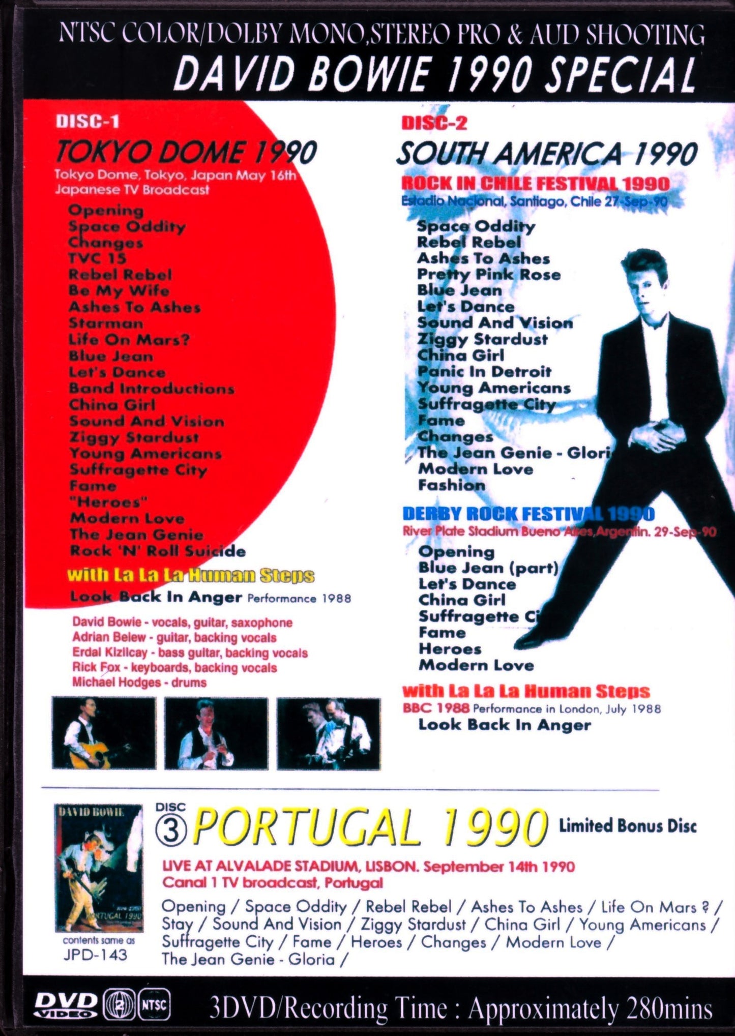 David Bowie/1990 Tour Compile