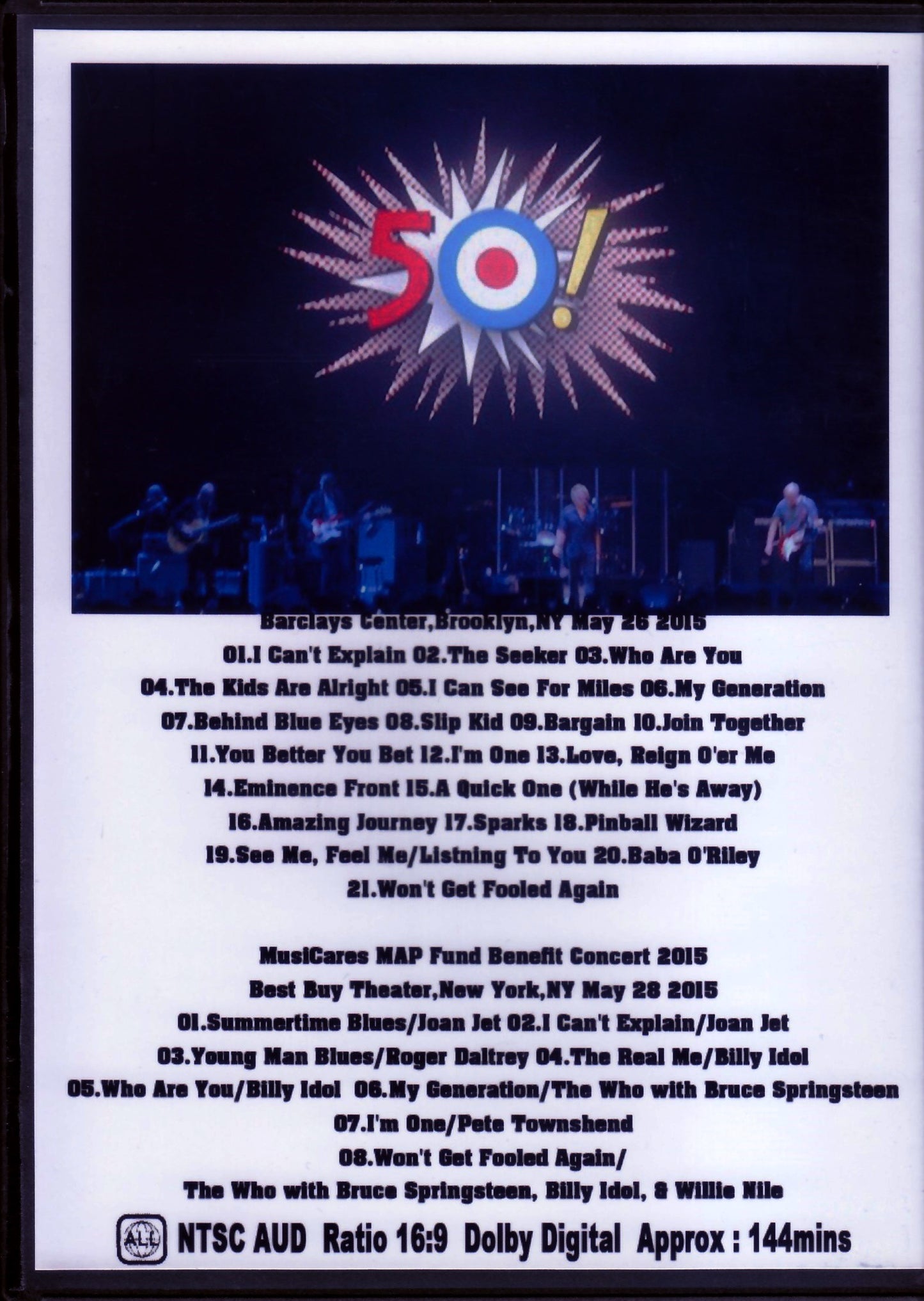 The Who/Ny,USA 2015 2Days