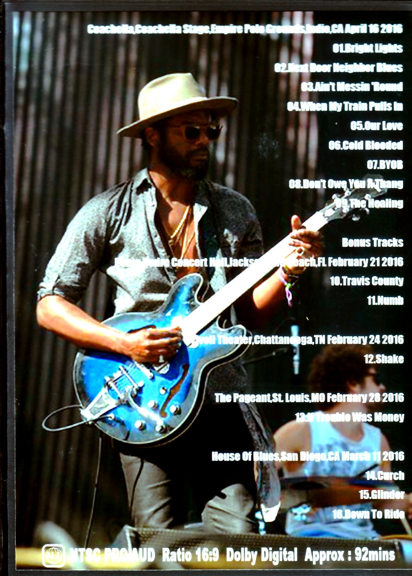 Gary Clark Jr./Fl,USA 2016 & more