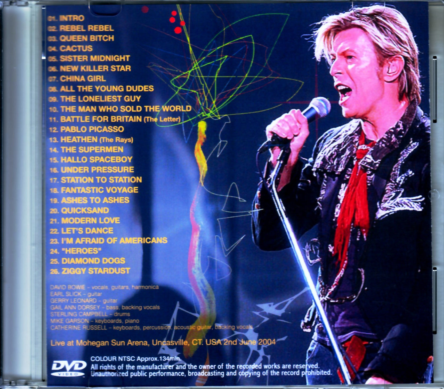 David Bowie/CT,USA 2004 2-Cam