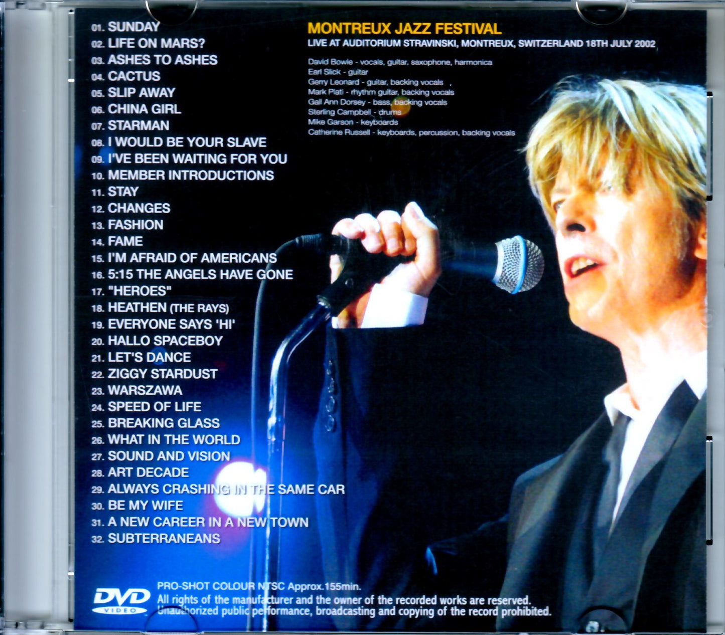 David Bowie/Switzerland 2002