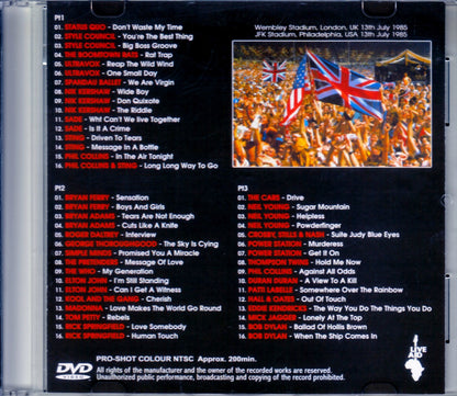 Various Artists Live Aid/London,UK & more Broadcast Version