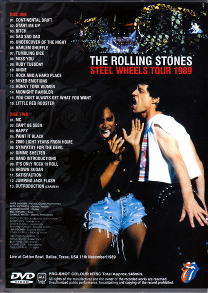 Rolling Stones/TX, USA 1989