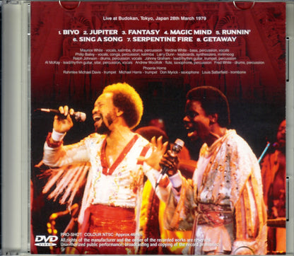 EW & F Earth Wind & Fire/Tokyo,Japan 1979