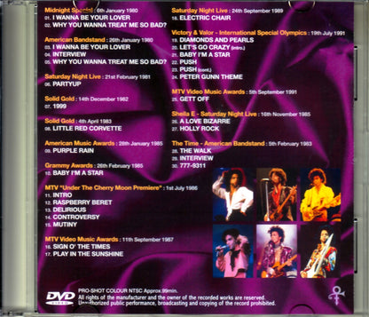 Prince/TV Appearances 1980-1991