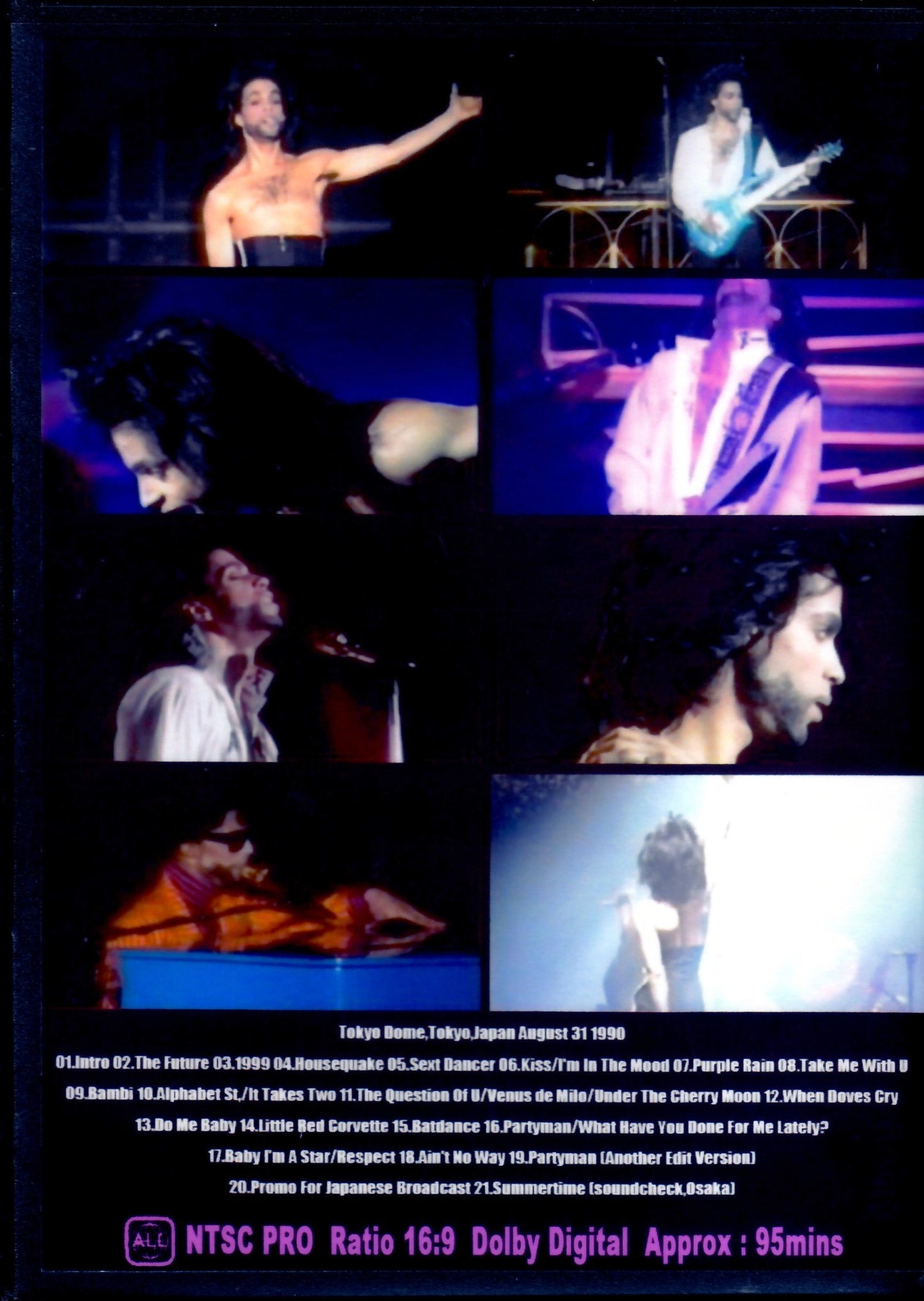 Prince/Tokyo,Japan 1990 & more