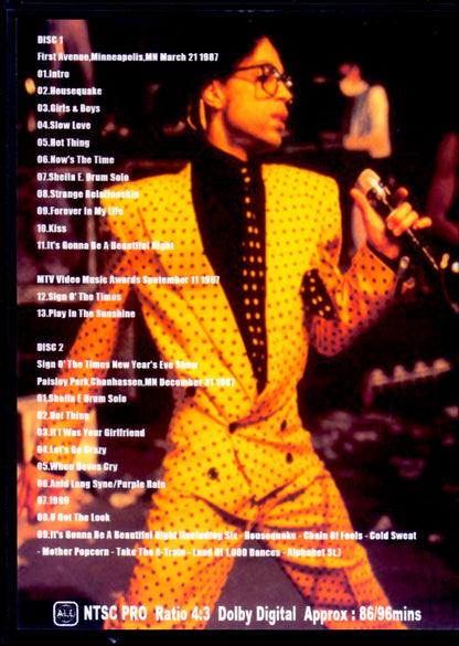 Prince/1987 Rare Live Performances