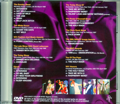 Prince/TV Appearances 1995-1997